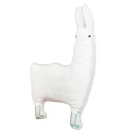 Kołdry i poduszki dla dzieci - Poduszka bawełniana dla dziecka, Biała lama, 38x59 cm - miniaturka - grafika 1