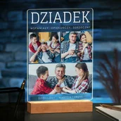 Ramki na zdjęcia - Lampka ramka XL z wydrukiem na szkle akrylowym i podświetleniem LED - miniaturka - grafika 1