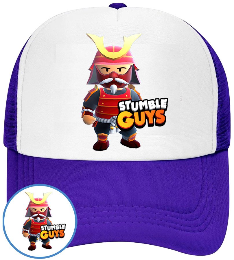 CZAPKA Z DASZKIEM STUMBLE GUYS DLA DZIECI SIATKA