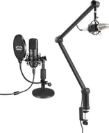 Mikrofony komputerowe - Mikrofon Mozos Mikrofon Mozos USB MKIT-900PRO Gamer + Statyw biurkowy SB37 - miniaturka - grafika 1