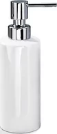 Mydelniczki i dozowniki mydła - Dozownik do mydła Porzellan 17,5 cm chrom-biały - miniaturka - grafika 1
