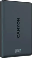 Powerbanki - Powerbank Canyon On Power 500 5000 mAh czarny Przenośne źródło zasilania CNS-CPB500B 5291485019563 - miniaturka - grafika 1