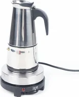 Dzbanki i imbryki - Ekspres do kawy espresso, elektryczny ekspres do kawy mokka wykonany ze stali nierdzewnej, ekspres do kawy espresso dzbanek (300 ml, 6 filiżanek) - miniaturka - grafika 1