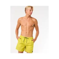 Kąpielówki męskie - Spodenki surfingowe męskie Rip Curl Easy Living Volley Żółty - miniaturka - grafika 1