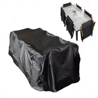 Pokrowce na meble ogrodowe - Pokrowiec ochronny na stół 180x90 cm + 4 do 6 rozkładanych krzeseł - miniaturka - grafika 1