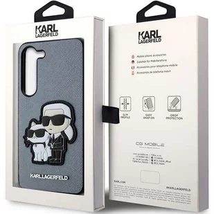 Karl Lagerfeld KLHCS23MSANKCPG S23+ S916 hardcase szary/grey Saffiano Karl & Choupette - Etui i futerały do telefonów - miniaturka - grafika 8