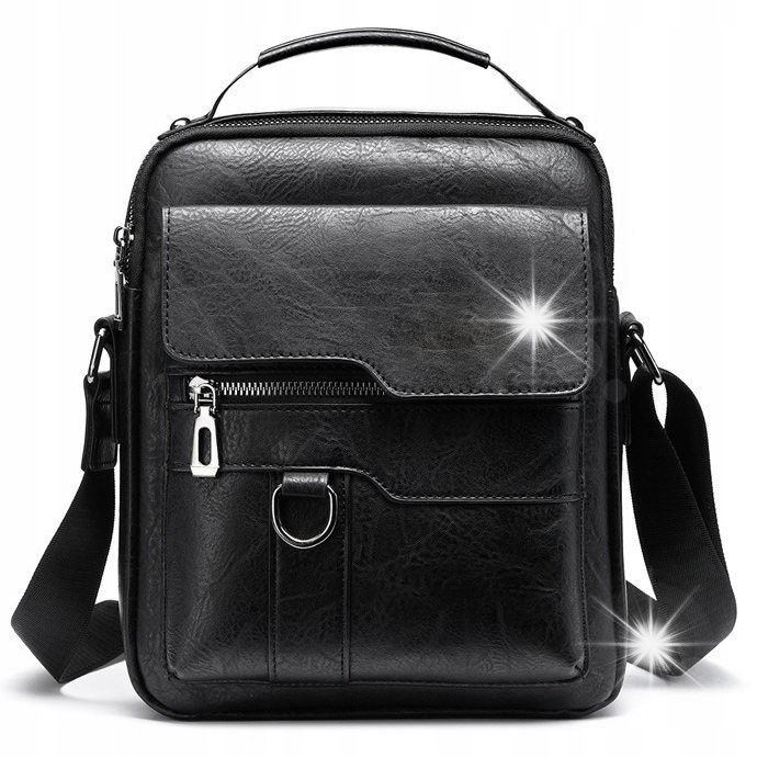 SASZETKA Torba męska na ramię LISTONOSZKA Vintage