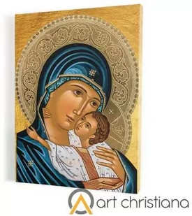 Matka Boża, obraz ikona na płótnie - Ikony i obrazy sakralne - miniaturka - grafika 1