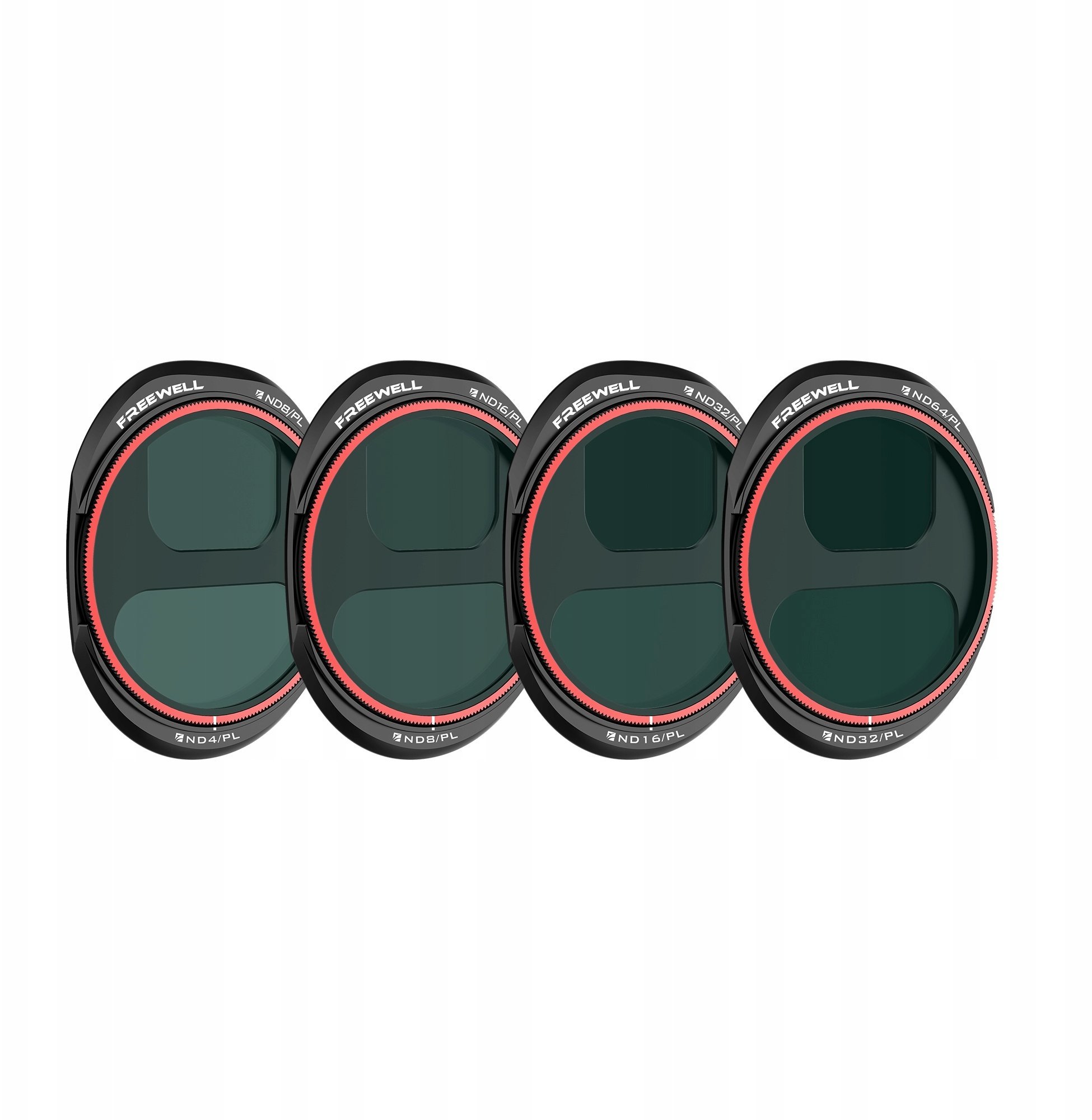 Zestaw filtrów FREEWELL do DJI Mavic 4 Pro ND/PL Bright Day 4szt