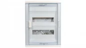 Rozdzielnie elektryczne - Rozdzielnica modułowa 2x12 podtynkowa IP40 RWN (drzwi transparentne) 602422 - miniaturka - grafika 1