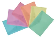 Teczki i skoroszyty - Teczka Kopertowa Pp A4 Na Zatrz Mix Pastel - miniaturka - grafika 1
