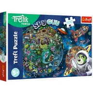 Puzzle - Puzzle, Trefl, Trefliki w Kosmosie, 100 el. - miniaturka - grafika 1