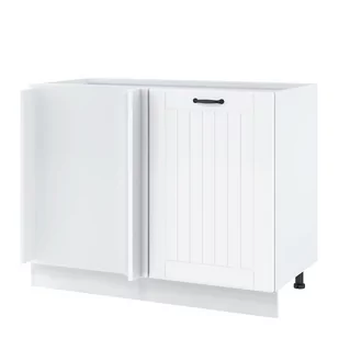 Szafka Dolna Stojąca Narożna 1 Drzwi Dpp 105 Lora Layman Szary Mat, Dark Green, L2 Czarny Lora, h 15cm - Szafki kuchenne - miniaturka - grafika 1
