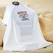 Peleryny fryzjerskie - TEMU Peleryna fryzjerska - Stylowa peleryna salonowa z motywem "Barber's Shop", antypoślizgowa, idealna dla fryzjerów i stylistów, stylowe akcesorium - miniaturka - grafika 1