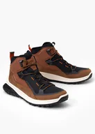 Buty trekkingowe męskie - Buty outdoorowe męskie brązowe ECCO ULT-TRN M MID WP - miniaturka - grafika 1