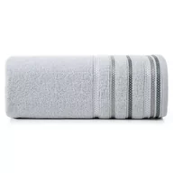 Ręczniki - Eurofirany Euro Firany Ręcznik Kąpielowy Livia3 Srebrny 50x90 1217284 - miniaturka - grafika 1