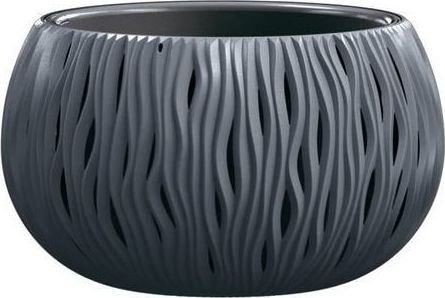 Prosperplast Doniczka Bowl Sandy antracytowy 37cm DSK370-S433