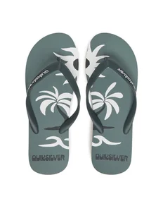 Quiksilver Japonki Molokai Screen AQYL101427 Zielony - Klapki i japonki męskie - miniaturka - grafika 1