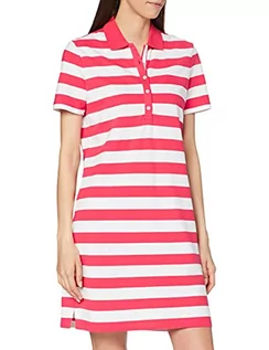 Sukienki - BRAX Damska sukienka w stylu Gweneth Dresses Piqué Stripes bawełniana sukienka w paski, Summer, XXL - grafika 1