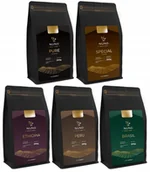 Kawa - ZESTAW KAW ŚWIEŻO PALONYCH 100% ARABIKA NUNO GOLD LABEL 5X200G - miniaturka - grafika 1