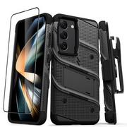 Etui i futerały do telefonów - Etui ZIZO Bolt do Samsung Galaxy S23 Czarny + Szkło hartowane 9H - miniaturka - grafika 1