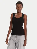 Swetry damskie - BOSS Sweter Fiura 50543939 Czarny Regular Fit - miniaturka - grafika 1