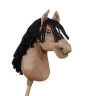 Maskotki i pluszaki - Hobby Horse Duży koń na kiju Premium - maść jelenia A3 - miniaturka - grafika 1