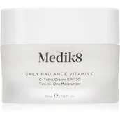Balsamy i kremy do opalania - Medik8 MEDIK8 Daily Radiance Vitamin C krem antyoksydacyjny C-Tetra SPF 30 50ml - miniaturka - grafika 1