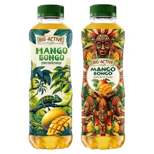 Big-Active Mango Bongo Napój owocowo-herbaciany o smaku mango 500 ml - Soki i napoje niegazowane - miniaturka - grafika 1