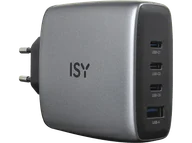 Zasilacze do laptopów - Ładowarka sieciowa ISY IAC-5140-GY 140W Szary - miniaturka - grafika 1