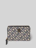 Portfele - Portfel z tkanym wzorem z logo - miniaturka - grafika 1