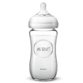 Butelki dla niemowląt - Philips AVENT Butelka 240 ml Natural Szklana - miniaturka - grafika 1