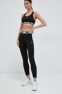 Legginsy - Puma legginsy treningowe Strong Fashion kolor czarny z nadrukiem - miniaturka - grafika 1