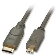 Kable - Kabel microHDMI - HDMI LINDY 41350, 0.5 m - miniaturka - grafika 1