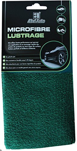 ABEL Auto AB045602 Ściereczki do Mikrofibry Wewnętrzne 40 X 30 cm Ultrarzyste i Premium Quality Kolor Zielony