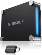 Obudowy i kieszenie na dyski twarde - Kieszeń Graugear GRAUGEAR externes Laufwerk Gehäuse 5,25"SATA Blu-Ray/DVD/CD - miniaturka - grafika 1