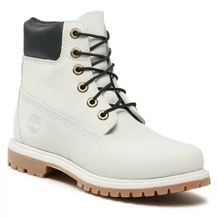 Botki damskie - Trapery Timberland 6In Premium Boot - W TB0A5SS30271 Light Grey Nubuck - grafika 1