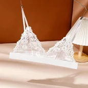 Biustonosze - Biustonosz koronkowy - miniaturka - grafika 1