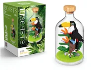 Układanki dla dzieci - KLOCKI KONSTRUKCYJNE PTAK TUKAN DO UKŁADANIA UKŁADANKA 3D PUZZLE ROZWIJANIE UMIEJĘTNOŚCI MANUALNYCH DZIECKA - miniaturka - grafika 1