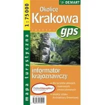 zbiorowa Praca Okolice krakowa. mapa turystyczna - Przewodniki - miniaturka - grafika 1