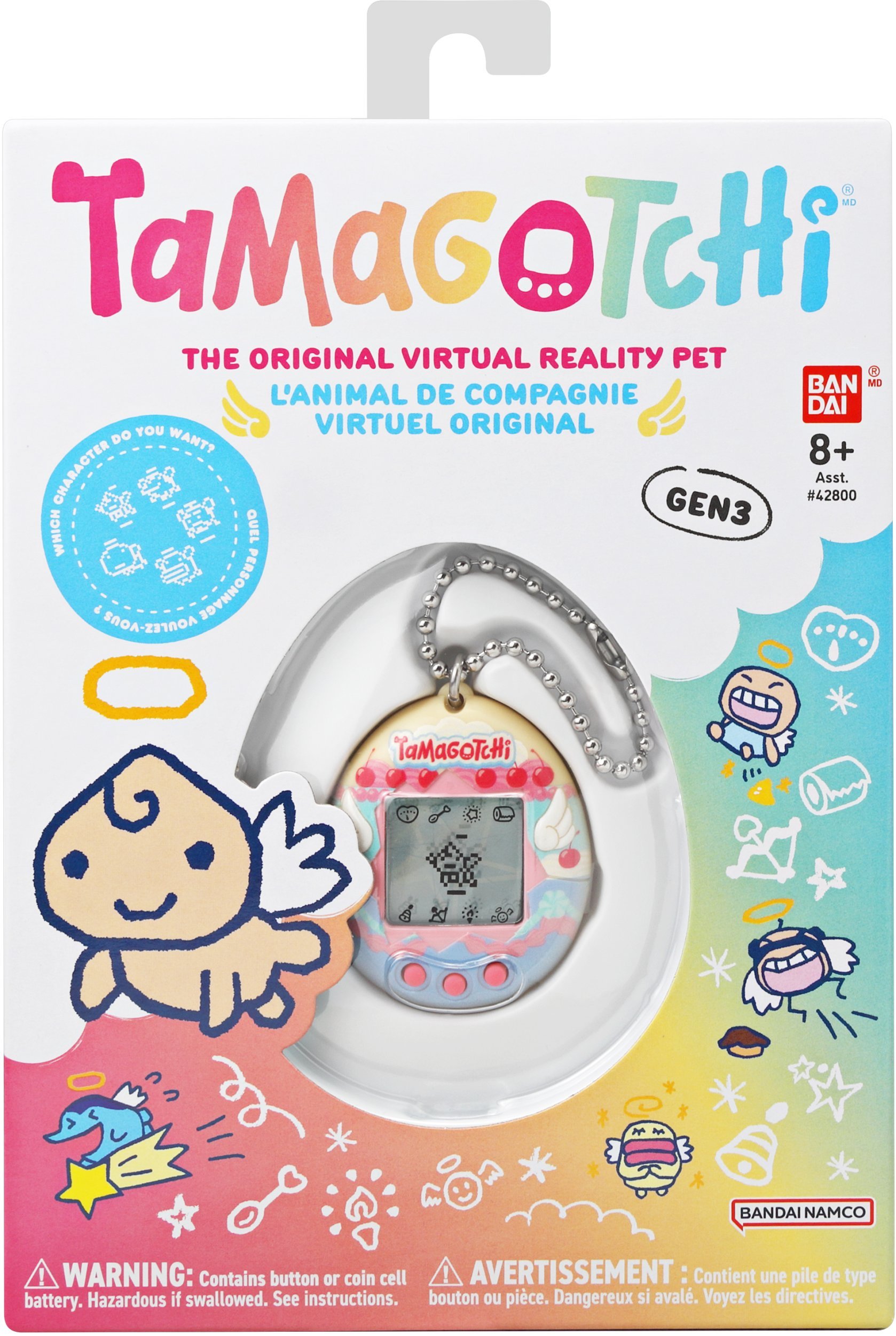 Tamagotchi Angel CakeP3, Wirtualny pupil