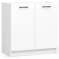 Szafki kuchenne - Biała szafka pod zlew 80 cm B4-A37 - miniaturka - grafika 1
