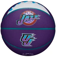 Koszykówka - Wilson NBA Team City Collector Utah Jazz Ball WZ4016429ID, unisex, piłki do koszykówki, Fioletowe - miniaturka - grafika 1