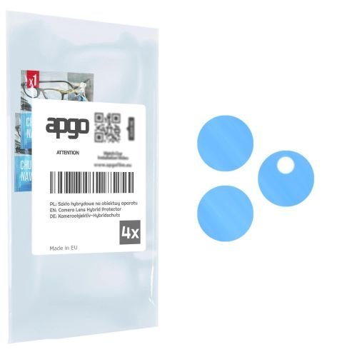 4x szkło hybrydowe na aparat obiektyw kamerę 9H do Umidigi G6 5G - apgo hybrid Camera Lens Protector