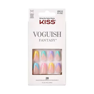 KISS Szt. Paznokcie Voguish Fantasy- Candies FV15 - Sztuczne paznokcie i akcesoria - miniaturka - grafika 3