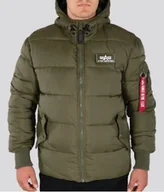 Kurtki męskie - Alpha Industries kurtka męska pikowana z kapturem HOODED PUFFER Alpha FD - miniaturka - grafika 1