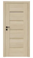 Drzwi wewnętrzne - Dre Drzwi Wewnętrzne Poziome Szyby Auri 6 Okleina Dąb Piaskowy - miniaturka - grafika 1