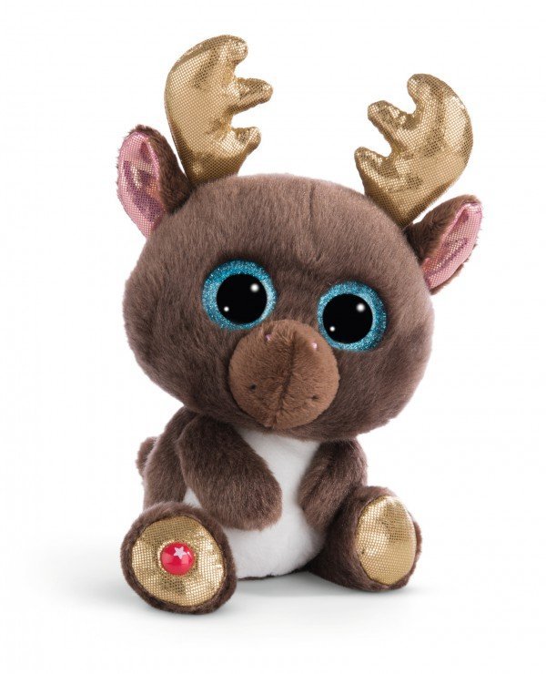 NICI Miękka zabawka Glubschis Renifer Chocolate Mousse 15 cm