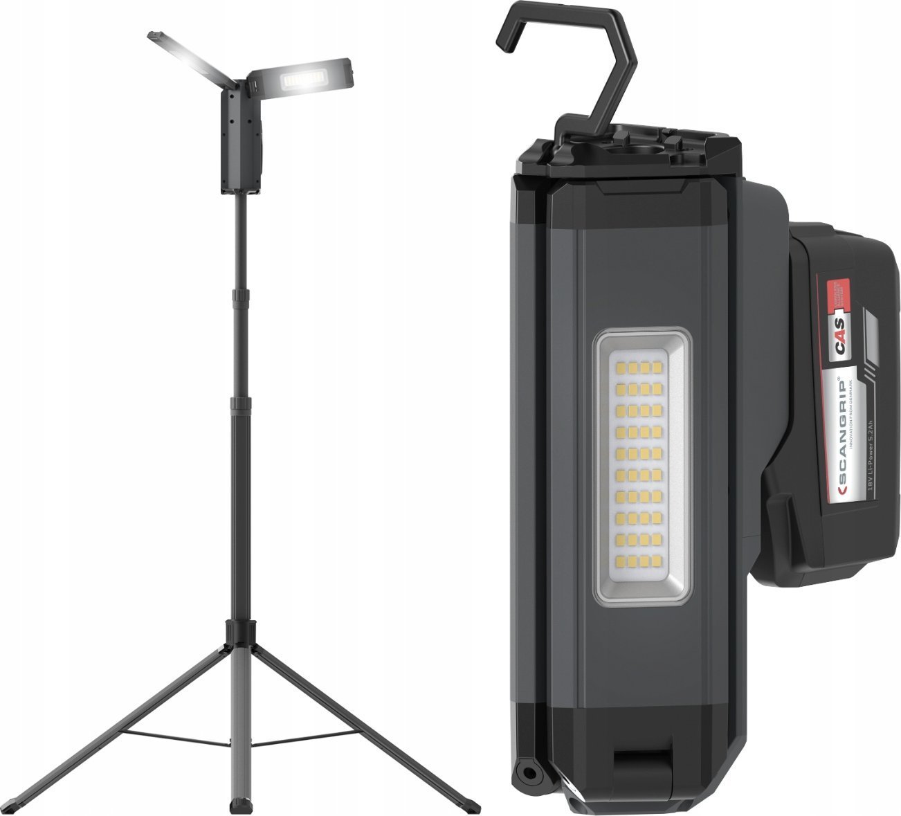 Latarka Scangrip Baterija work light TOWER COMPACT CONNECT with tripod, 2500 l, Scangrip