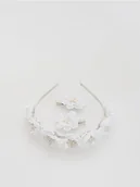 Ozdoby do włosów - Reserved - Opaska i spinki do włosów - biały - miniaturka - grafika 1